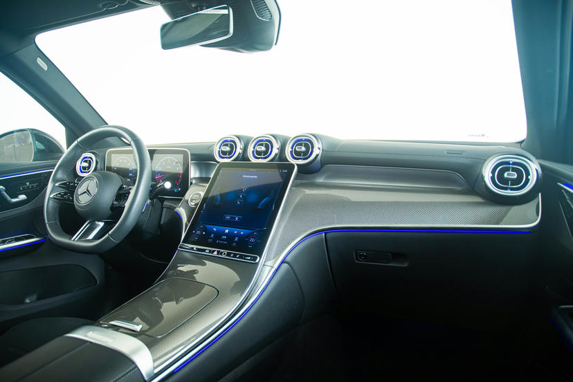 Middenconsole metaalstructuur