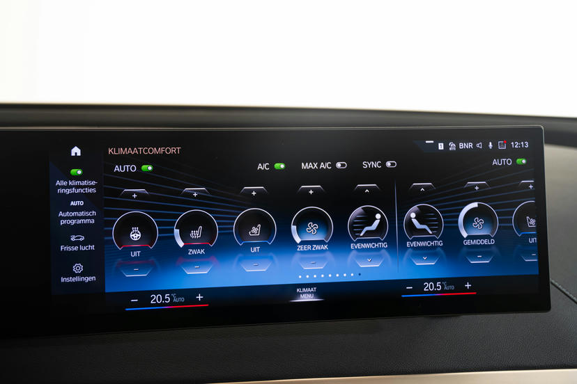 Stoelventilatie voor de voorstoelen