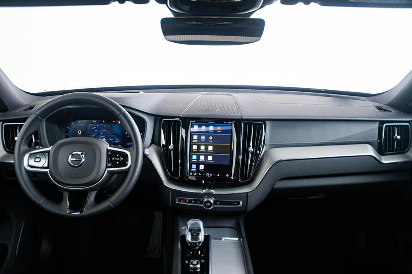 Dashboard in Leer-look met Contrastnaad