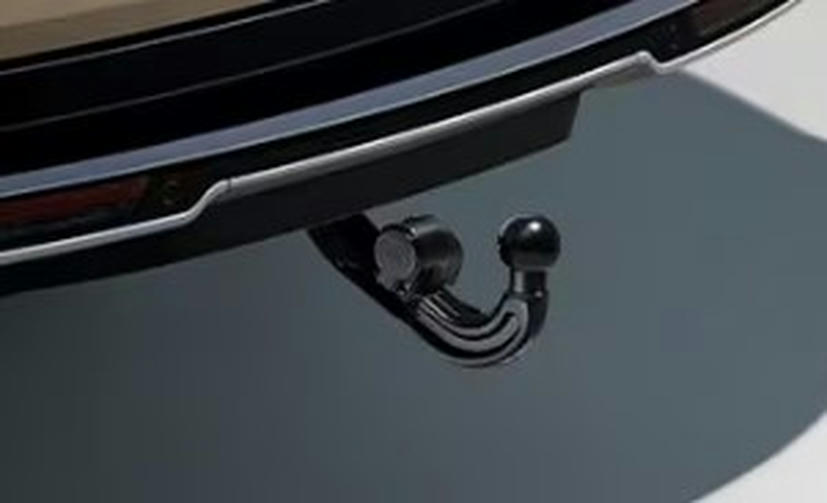 Elektrisch uit-/inklapbare trekhaak