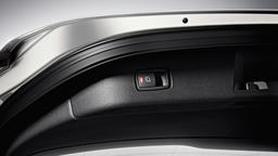 Trekhaak met ESP-aanhangwagenstabilisatie en volledig elektrisch wegklapbare kogelkop