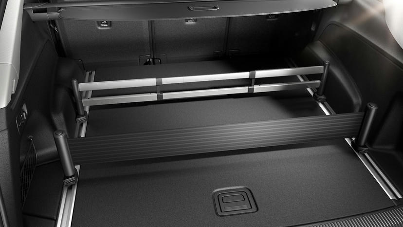 Railsysteem bagageruimte