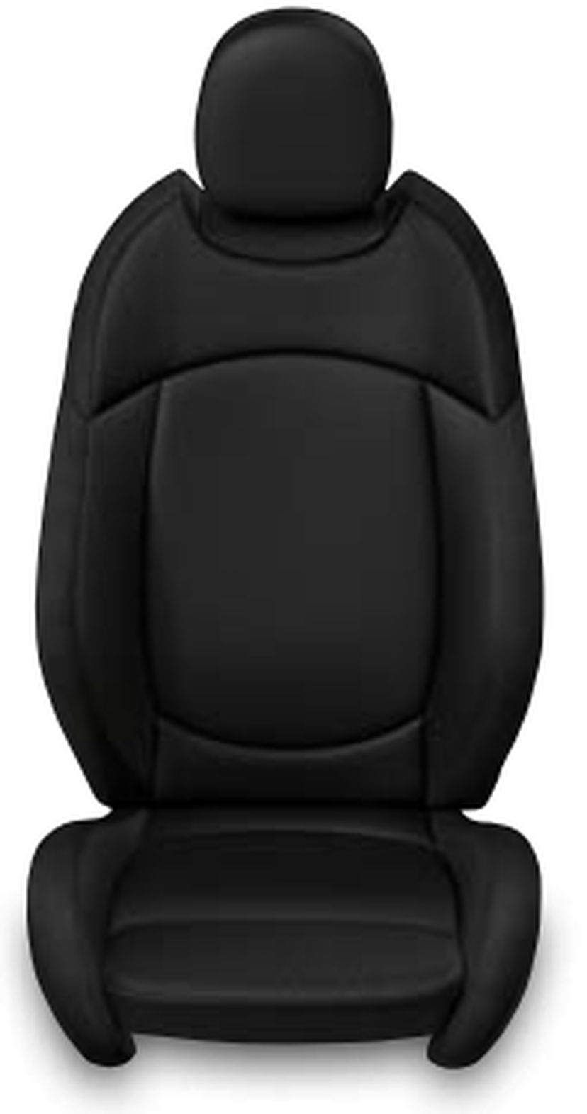 Bekleding leder Cross Punch Carbon Black of Dark Truffle 