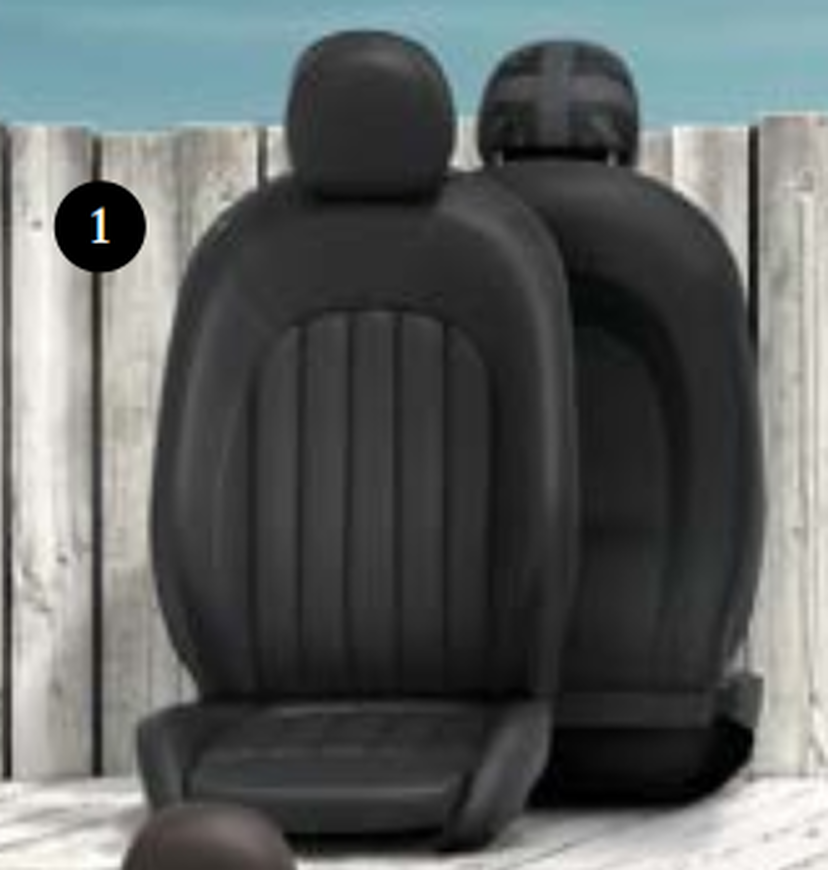 Bekleding MINI Yours leder Lounge Carbon Black 