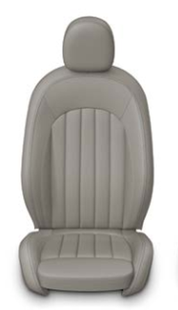 Bekleding leder Lounge Satellite Grey