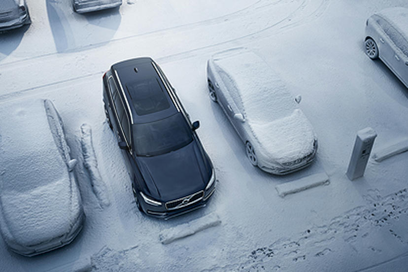 Parkeerverwarming met timer