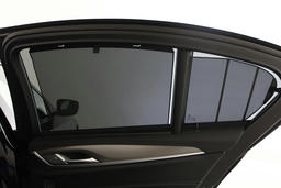 Handbediende zonneschermen voor achterportierramen