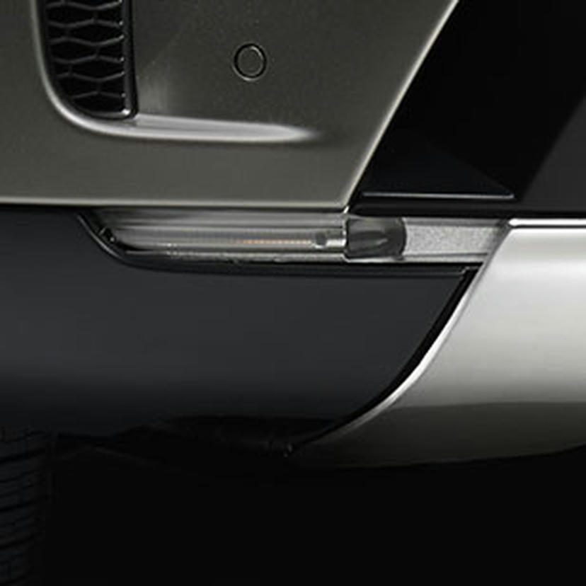 LED-mistlampen vóór