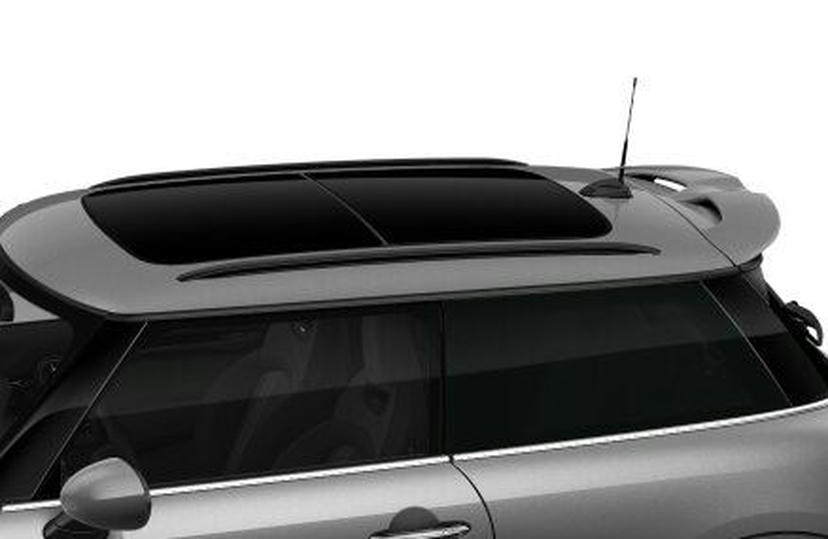 Dakreling (in mat zwart)