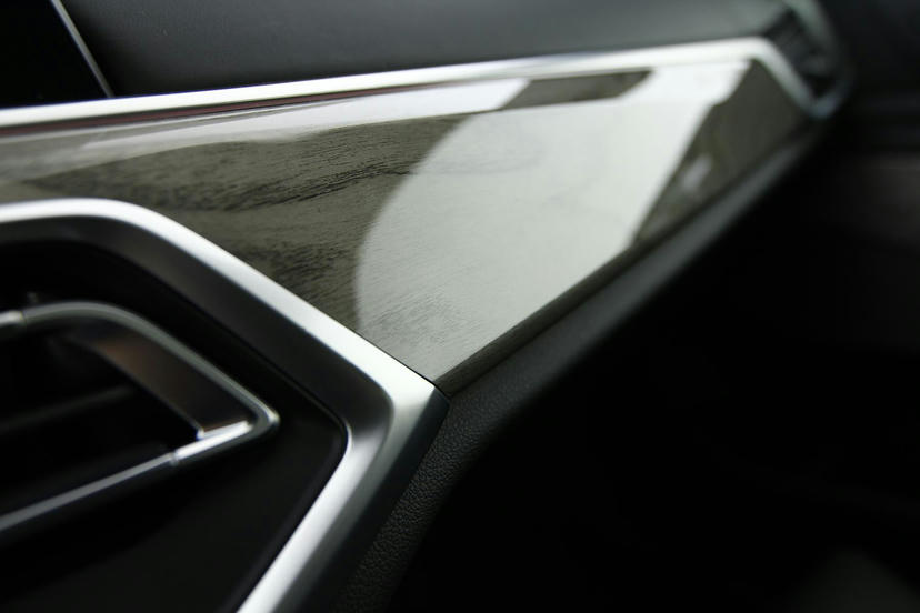 BMW Individual interieurlijsten Esche Maser Silbergrau hoogglans