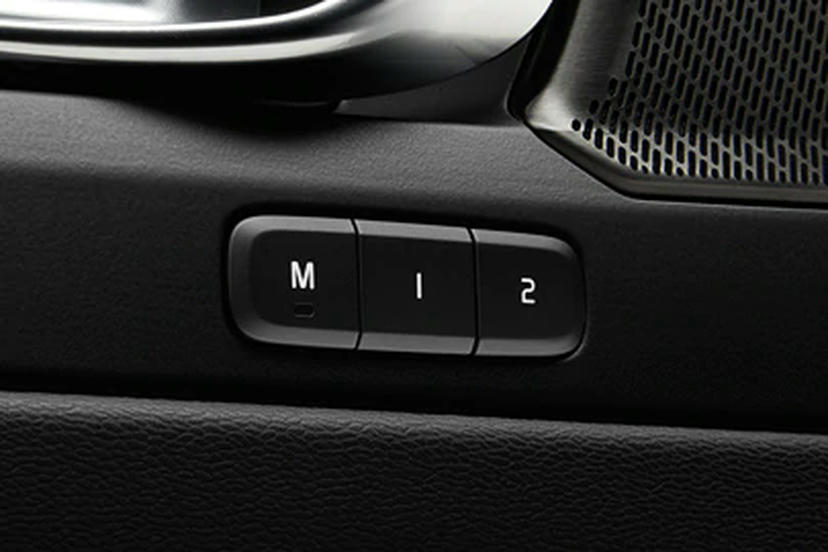 Elektrisch verstelbare bestuurderstoel met geheugenfunctie,