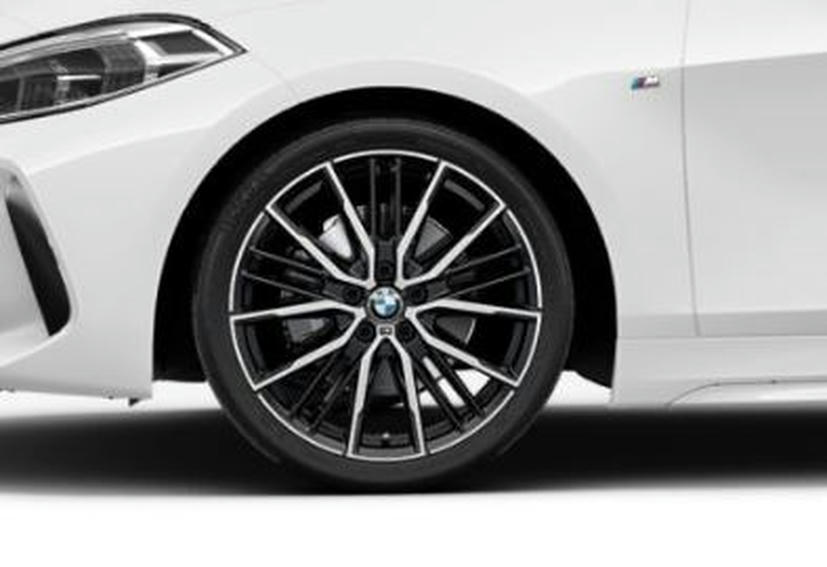 19 inch lichtmetalen M wielen Dubbelspaak (styling 552 M)* in Bicolor in Jet Black non-metallic