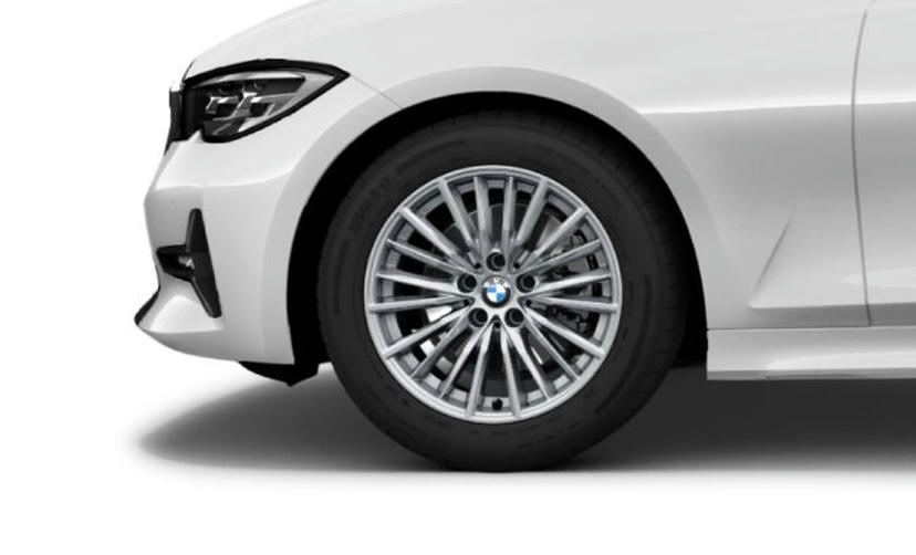 17 inch lichtmetalen wielen Dubbelspaak (styling 771) in Reflex Silver