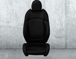 Bekleding leatherette Carbon Black 