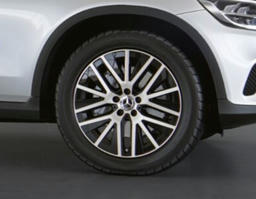 48,3 cm (19 inch) multi-dubbelspaaks lichtmetalen velgen 