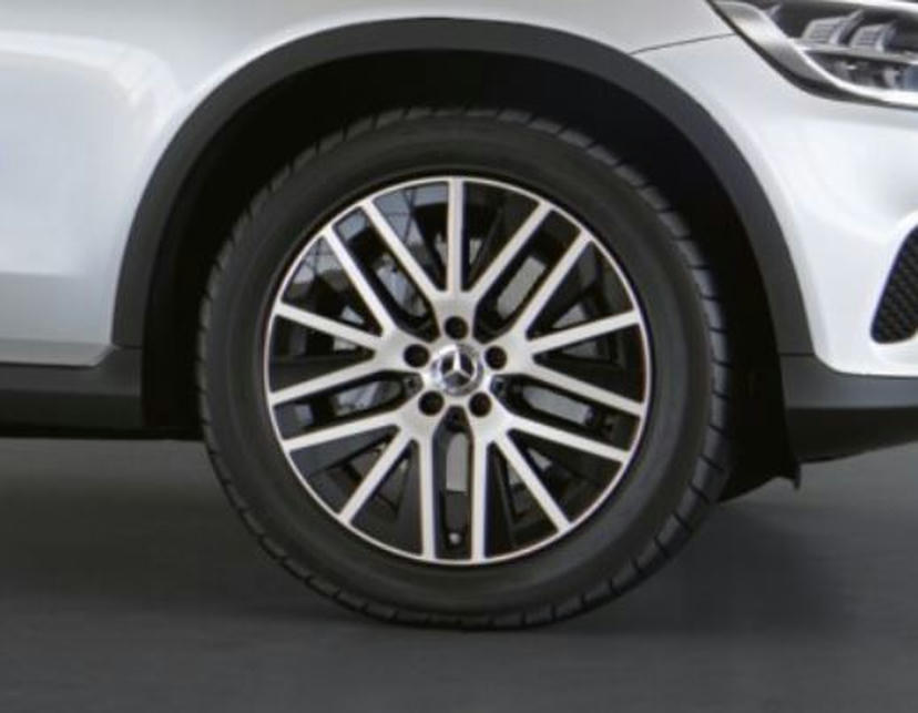 48,3 cm (19 inch) multi-dubbelspaaks lichtmetalen velgen 