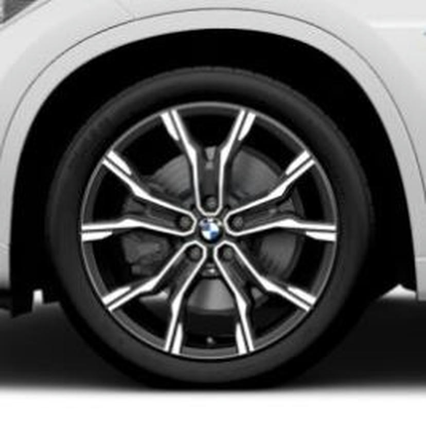 19 inch lichtmetalen M wielen Dubbelspaak (styling 816 M)